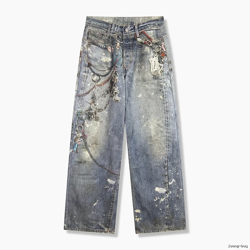 Acne Studios' jeans with a unique style