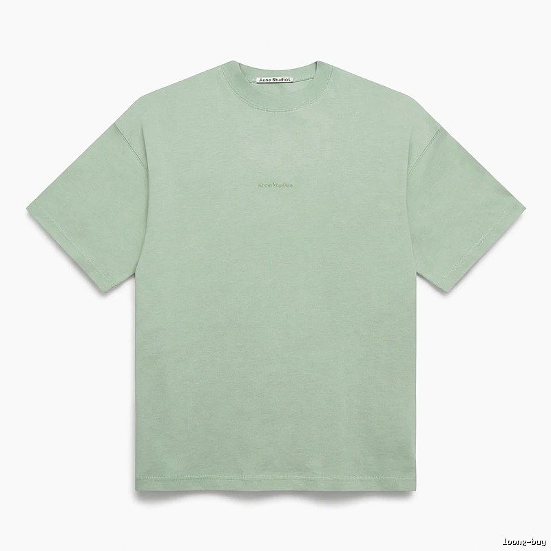 Acne Studios minimalist style light green T-shirt