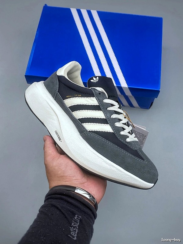 Adidas Modern Runners, Technical Side Panels in Black and White