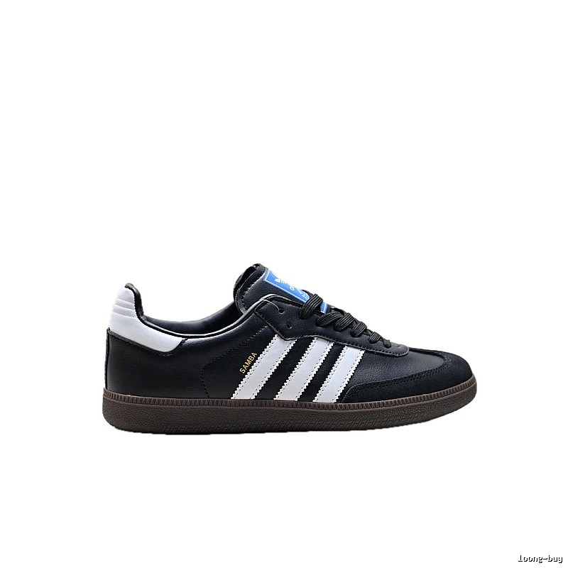 Adidas Samba retro style black shoes
