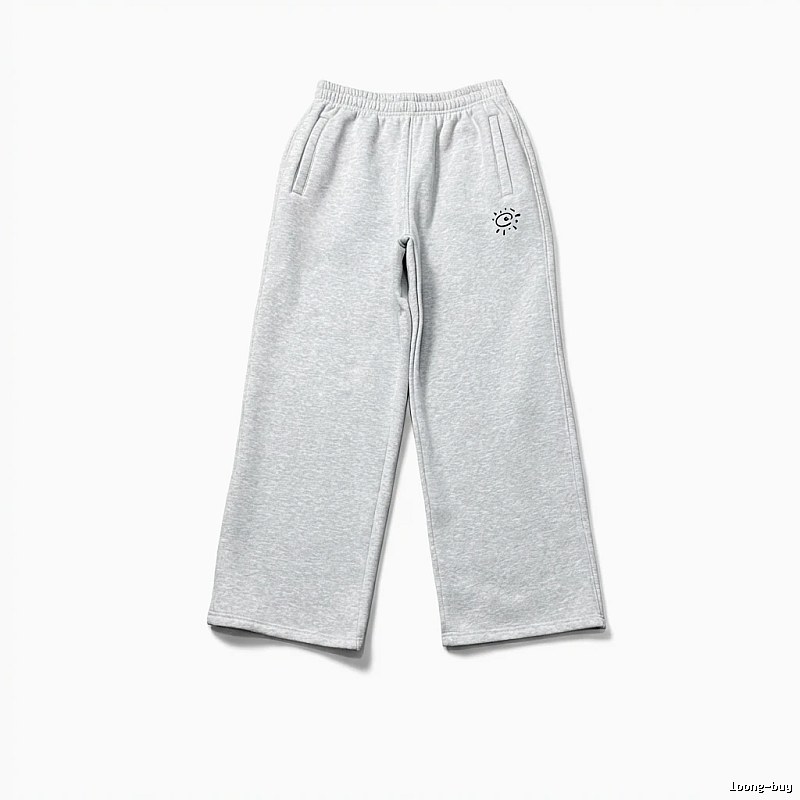 ADWYSD minimalist style gray sweatpants