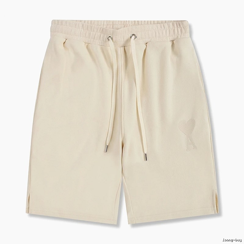 AMI casual style off-white shorts