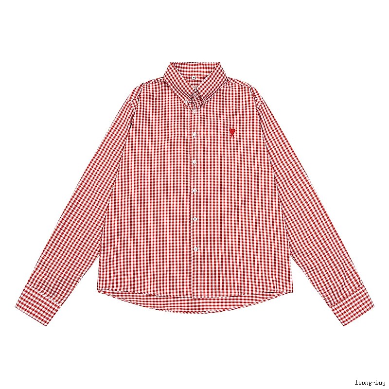 AMI checkered retro-style shirt