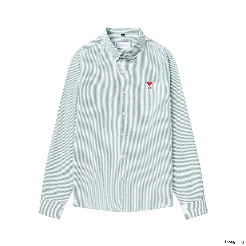 AMI Heart - Shaped Stripe Shirt