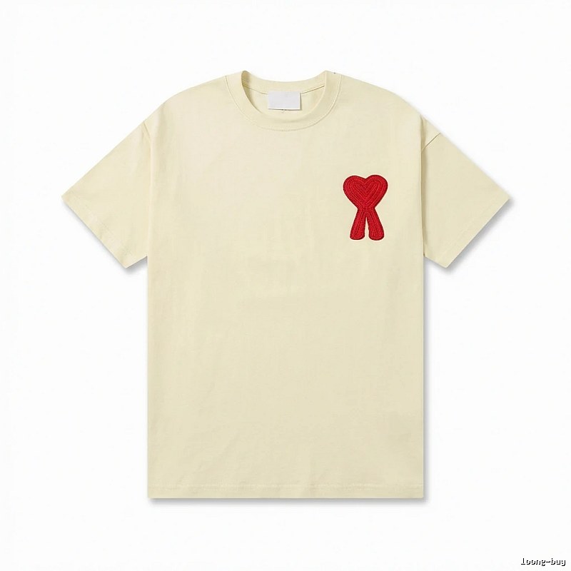 AMI Love Embroidery Style T-shirt