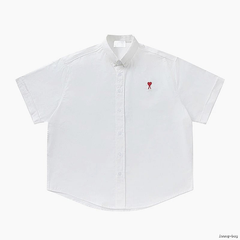 AMI Love Simple White Shirt