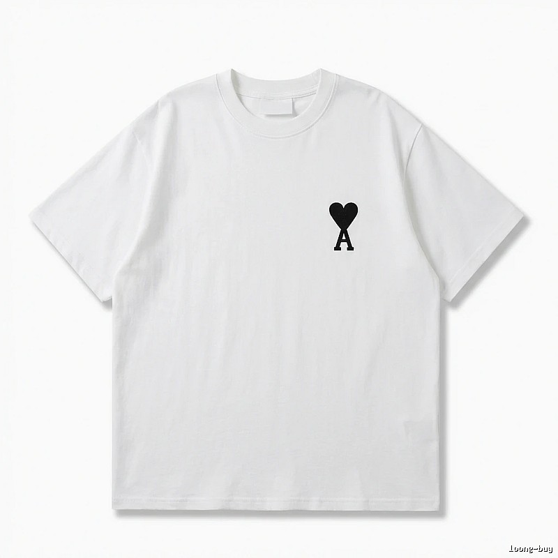 AMI Love Simple White T-shirt