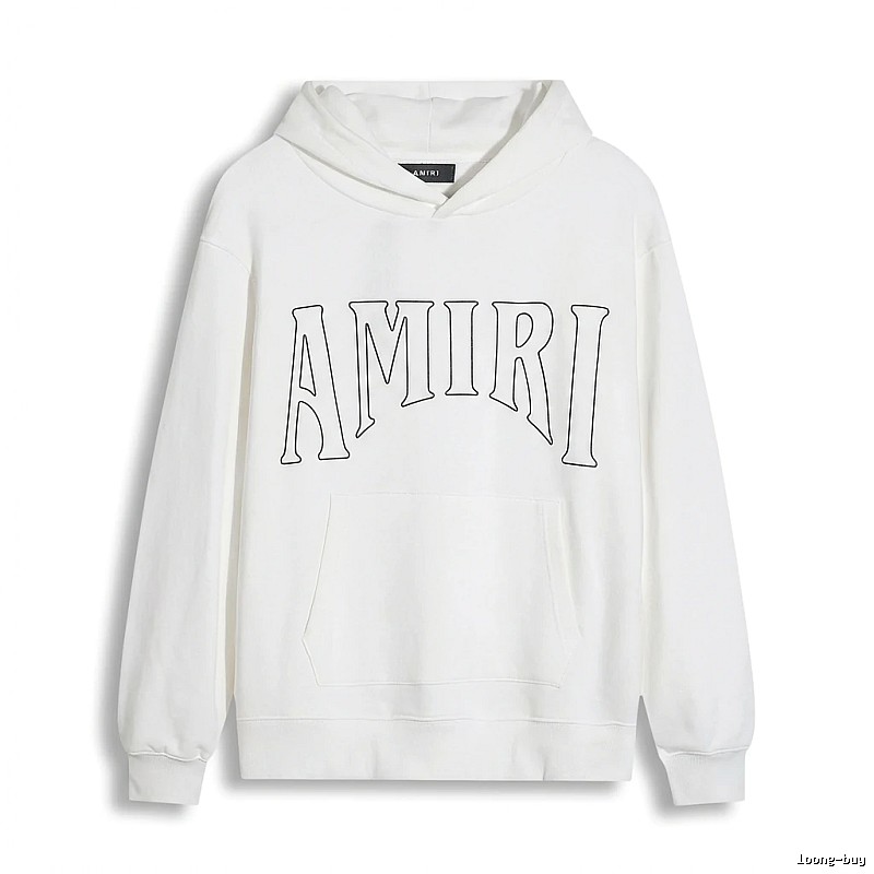 AMIRI Alphabet Style White Sweatshirt