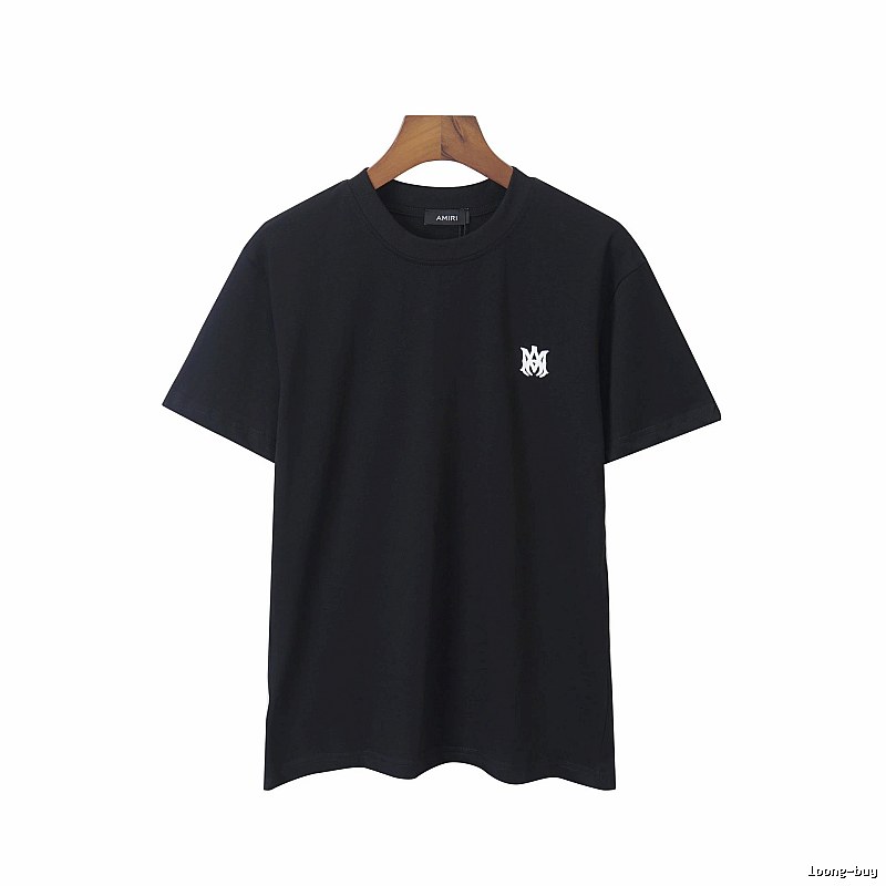 Amiri Classic Logo T-shirt Black Small AM for Daily Styling