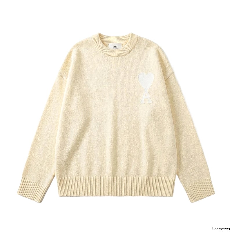 AMIRI Love Style Off-white Sweater
