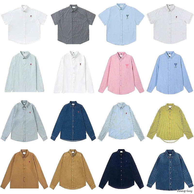 AMI's Love Minimalist Style Shirt