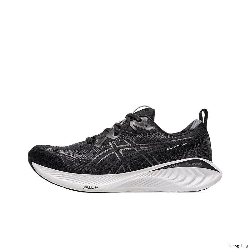 ASICS GEL - CUMULUS Black - Grey Athletic Running Shoes