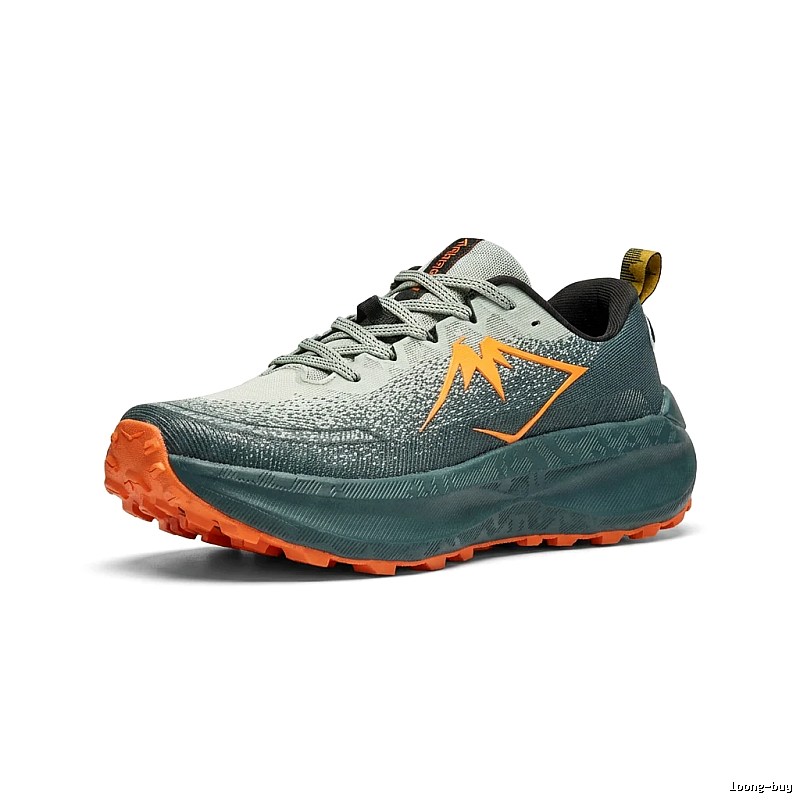ASICS Off-Road Trendy Cool Grey-Orange Shoes