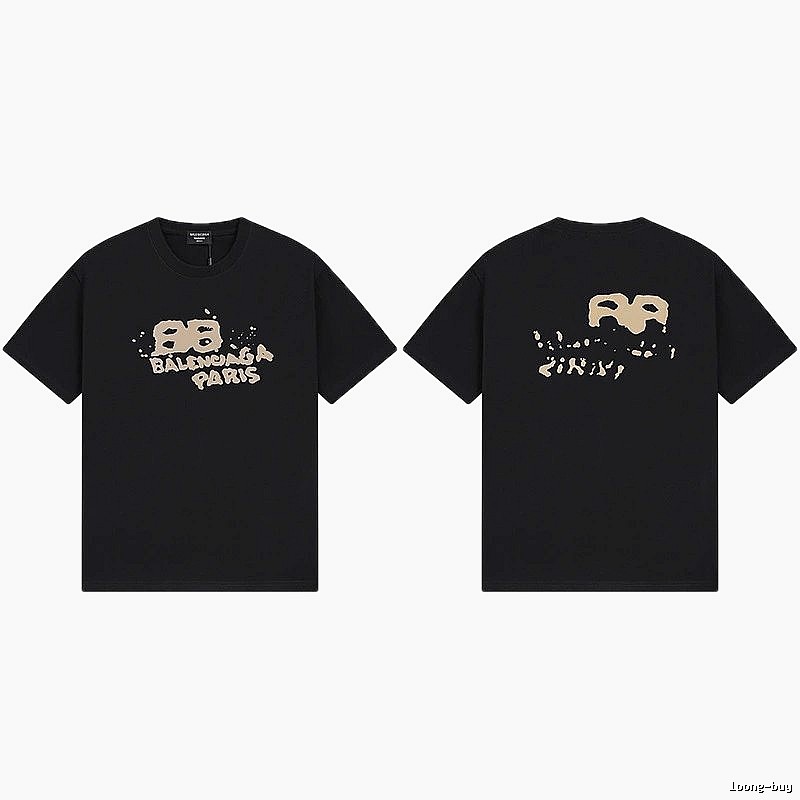 Balenciaga BB Series Black T-shirt