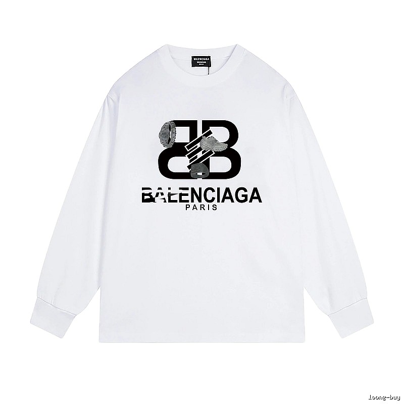 Balenciaga BB Series Simple White T-shirt
