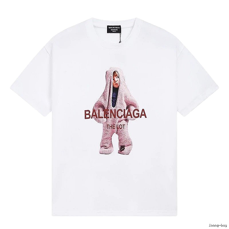 Balenciaga cartoon white T-shirt