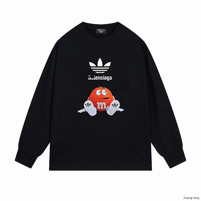 Balenciaga Co-branded Trendy T-shirt