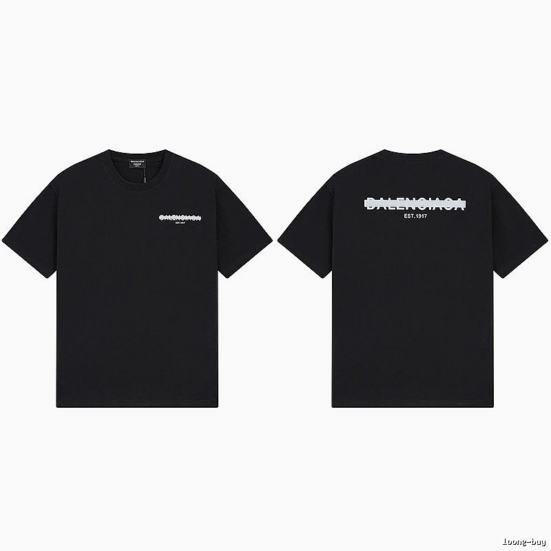 Balenciaga minimalist black T-shirt