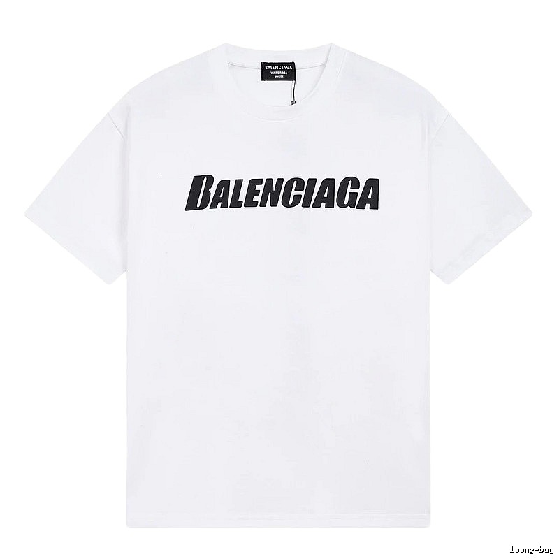 Balenciaga minimalist white T-shirt