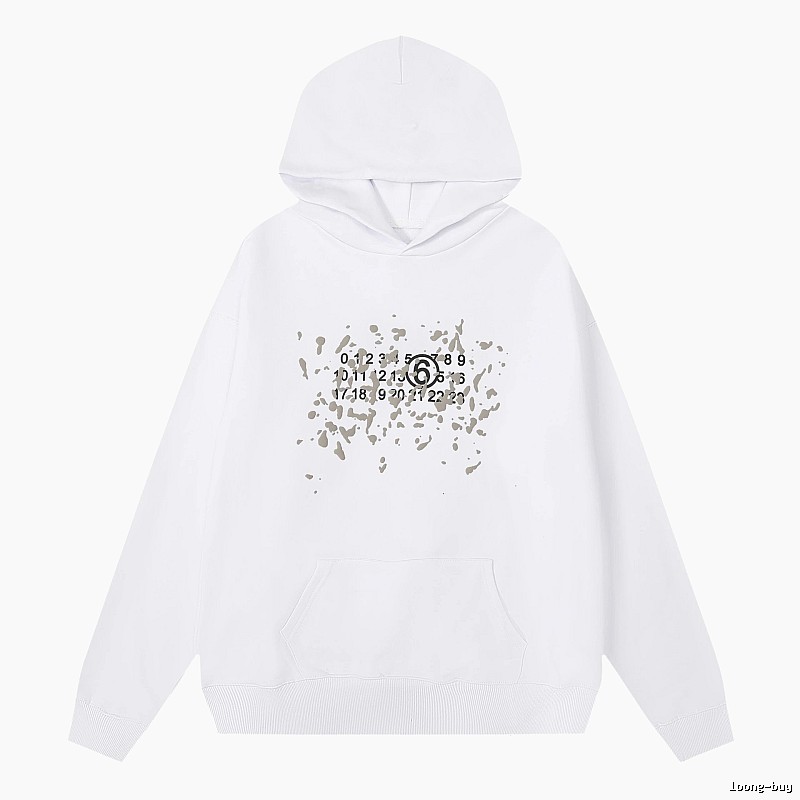 Balenciaga Patterned Logo hoodie Black Pullover Small with Polished Detail