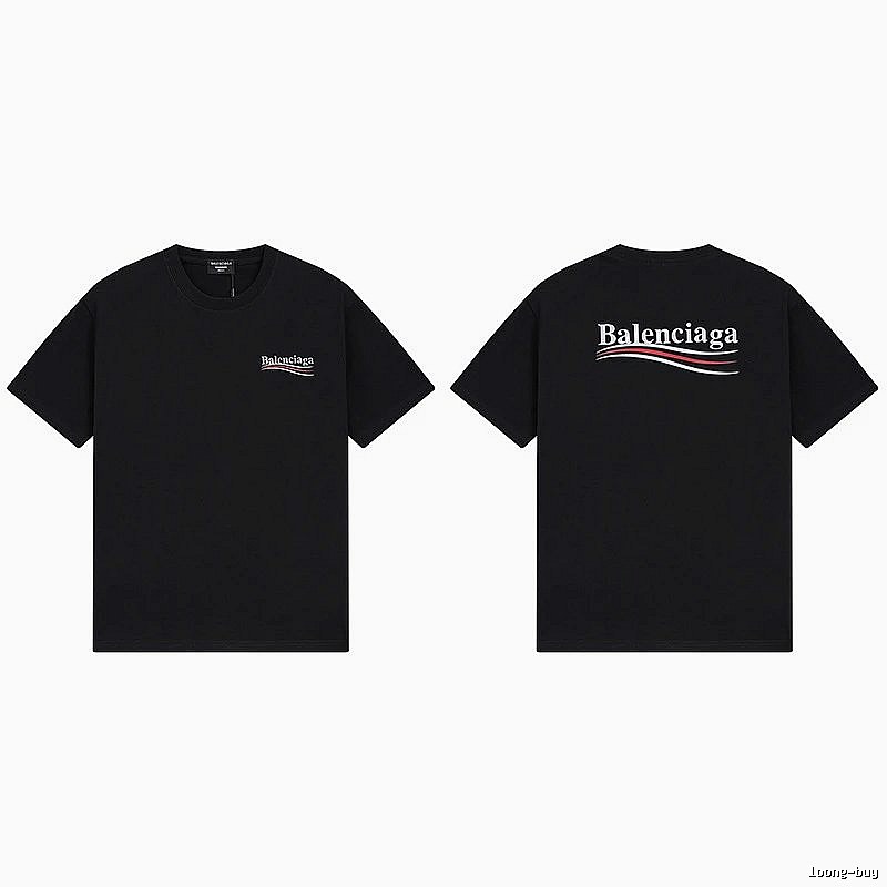 Balenciaga simple black short-sleeve