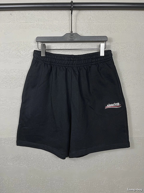 Balenciaga sporty black shorts