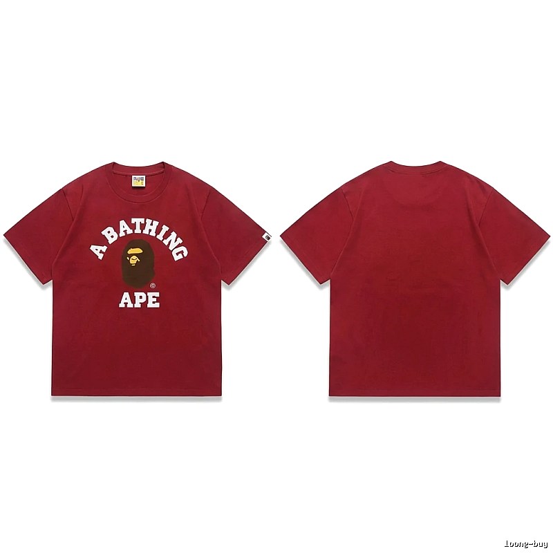 Bape Ape Head Minimalist Style T-shirt
