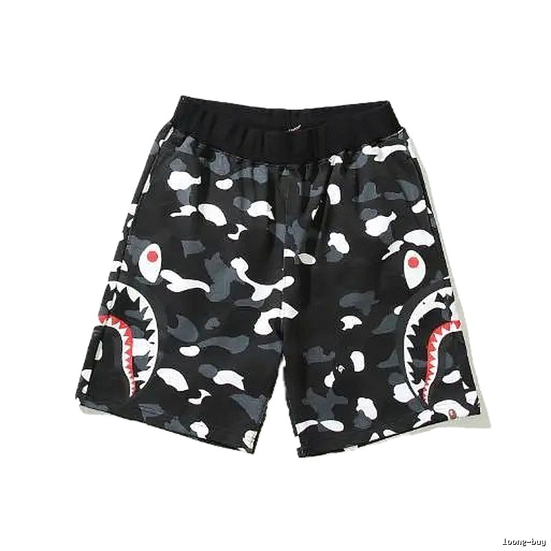 Bape Shark Camouflage Shorts