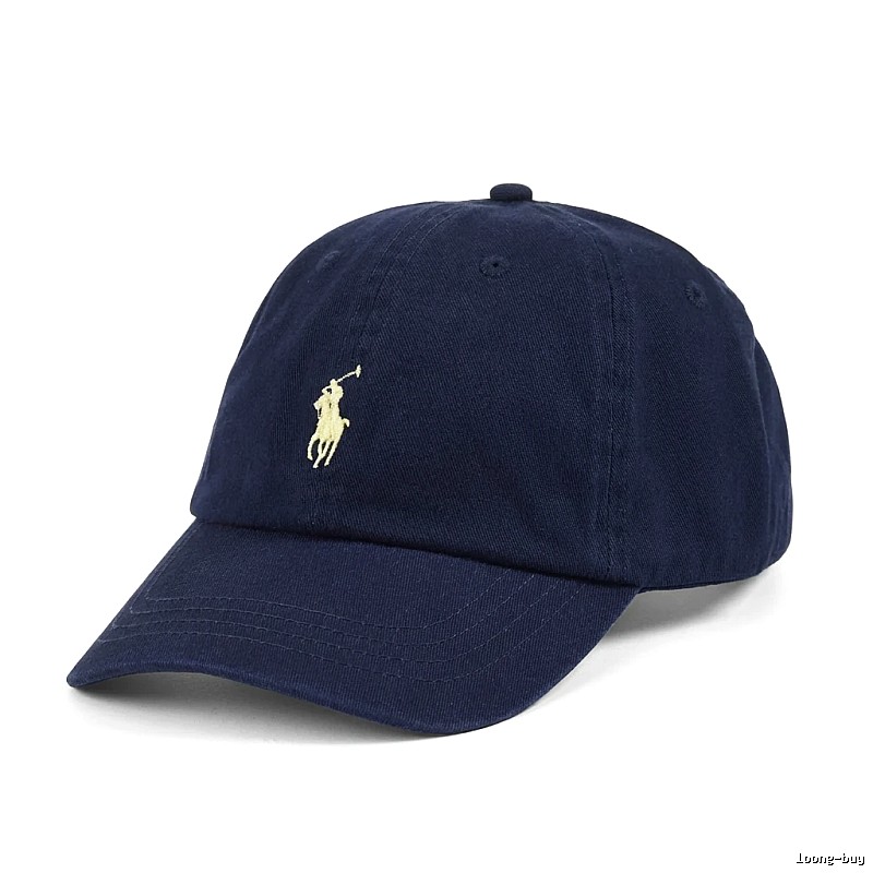 Basic dark blue baseball cap of Ralph Lauren