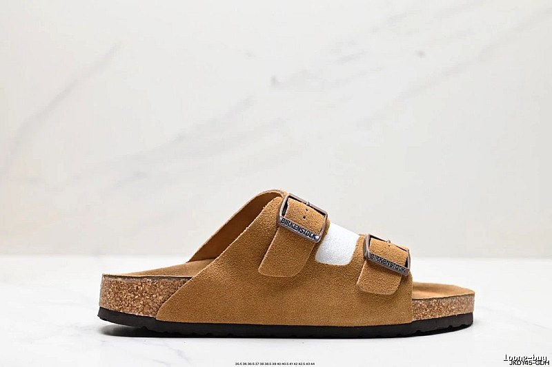 BIRKENSTOCK Arizona Casual Camel Slides