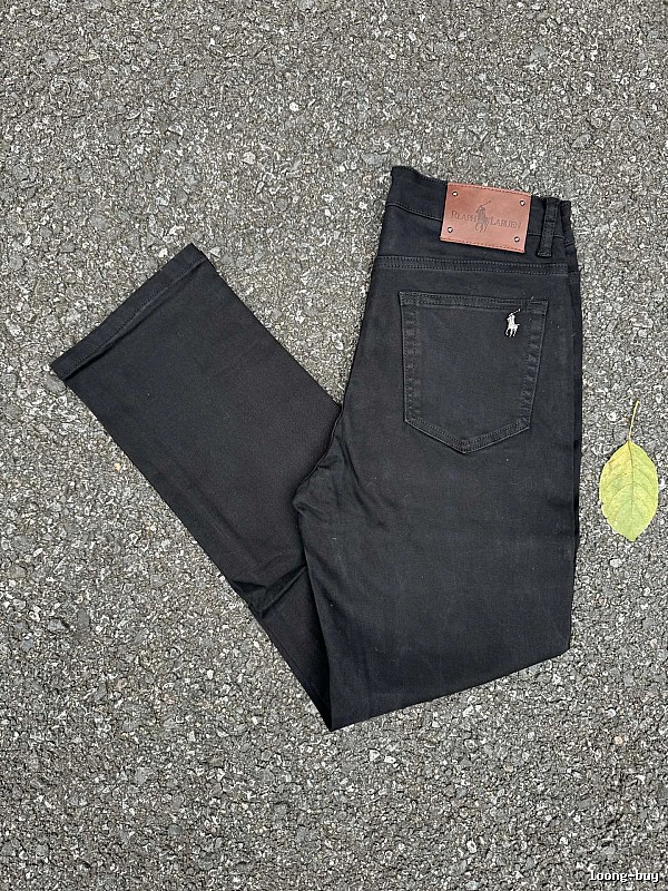 Black RalphLauren Slim Logo Pants - Everyday Edit