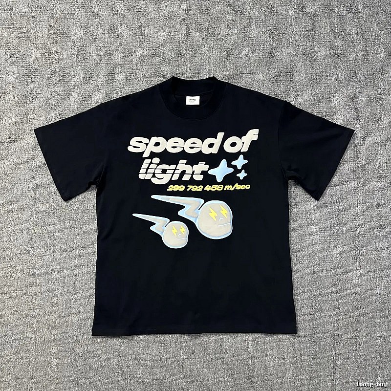 Broken Planet Patterned Graphic T-shirt White Cotton Bold with Polished Detail