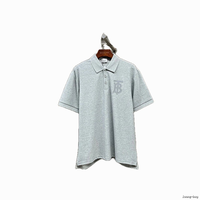 Burberry classic grey polo shirt