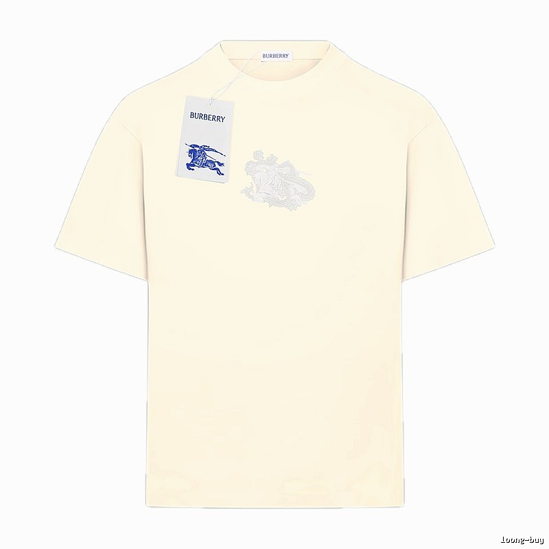 Burberry Knight Logo Minimalist Style T-shirt