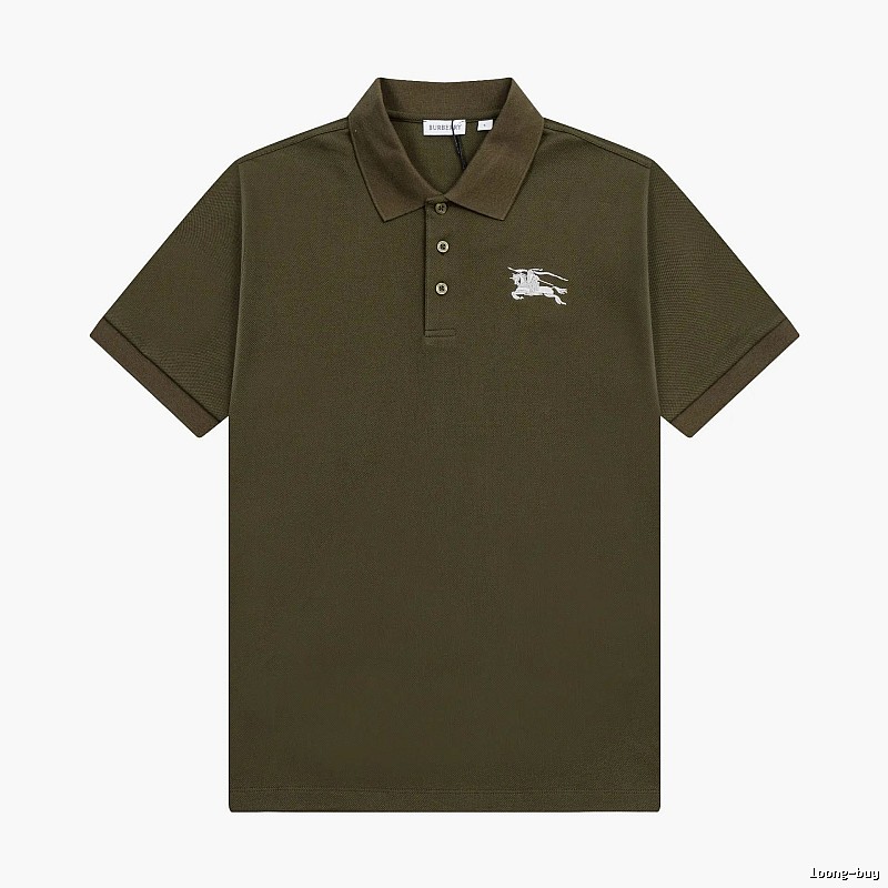 Burberry's retro-style polo shirt with the knight logo