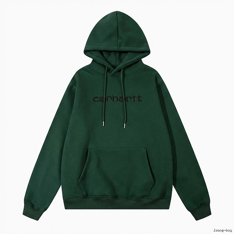 Carhartt basic hoodie (dark green)