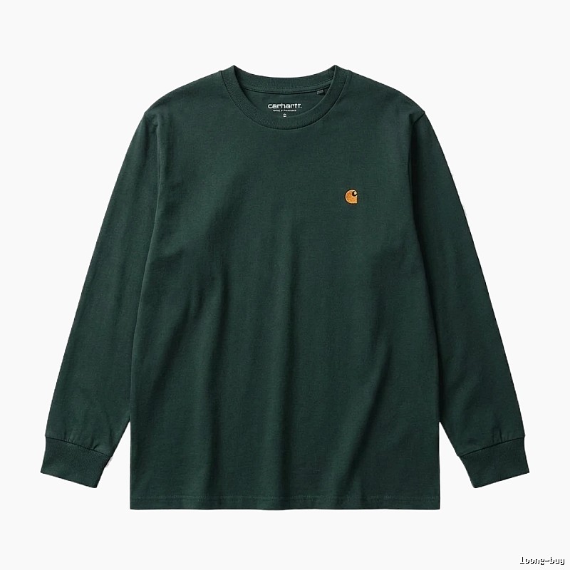 Carhartt basic simple dark green sweatshirt