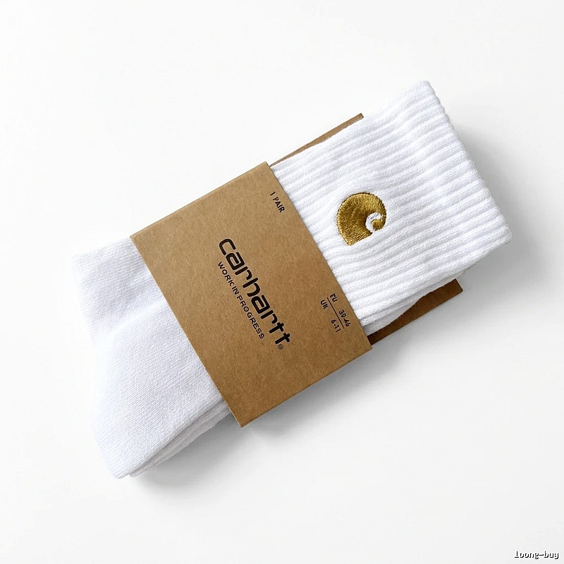 Carhartt Classic Retro White Socks