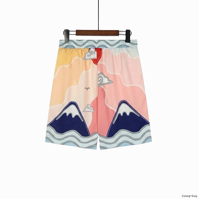 Casablanca Japanese-style and wind colorful shorts