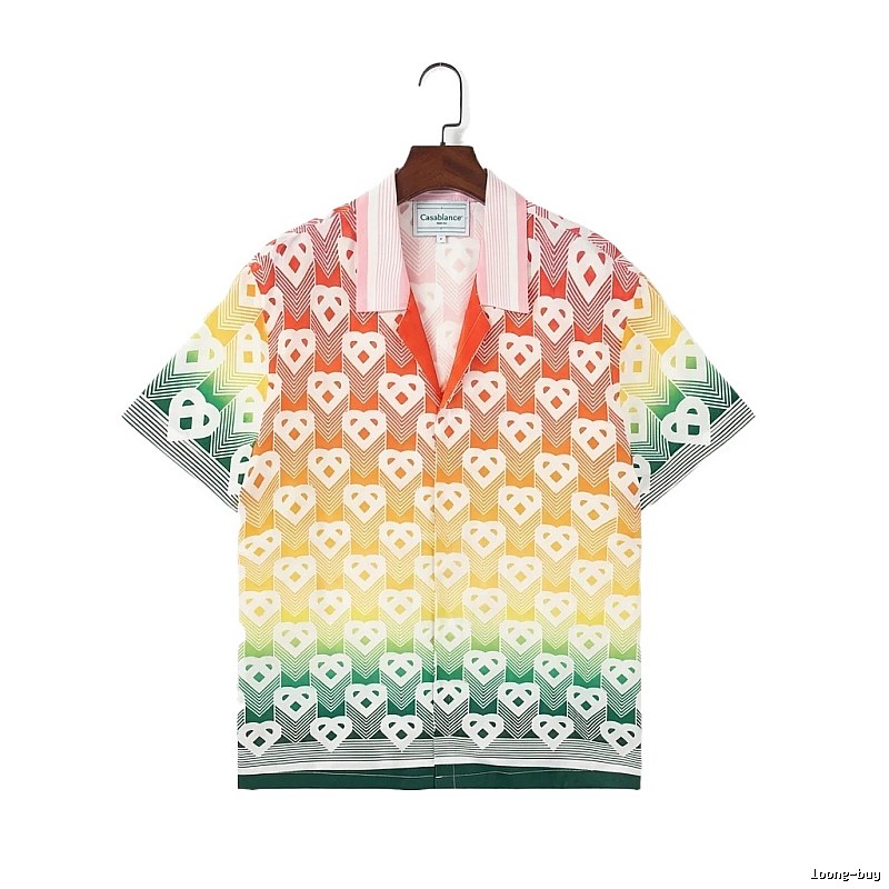 Casablanca Rainbow Gradient Style Shirt