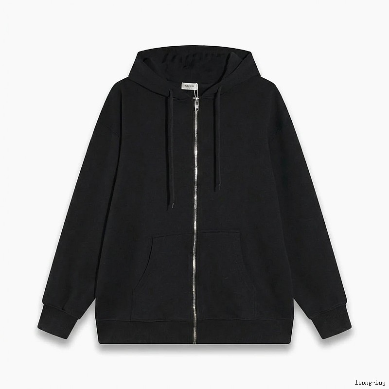 CELINE basic simple black sweatshirt
