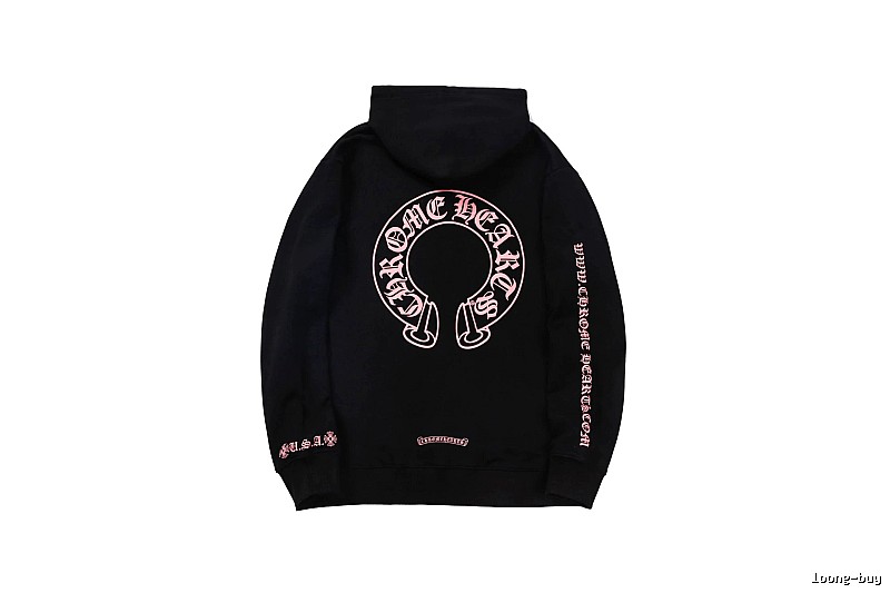 Chrome Hearts 2088-76 Black Cross Graphic Hoodie Commuter Look