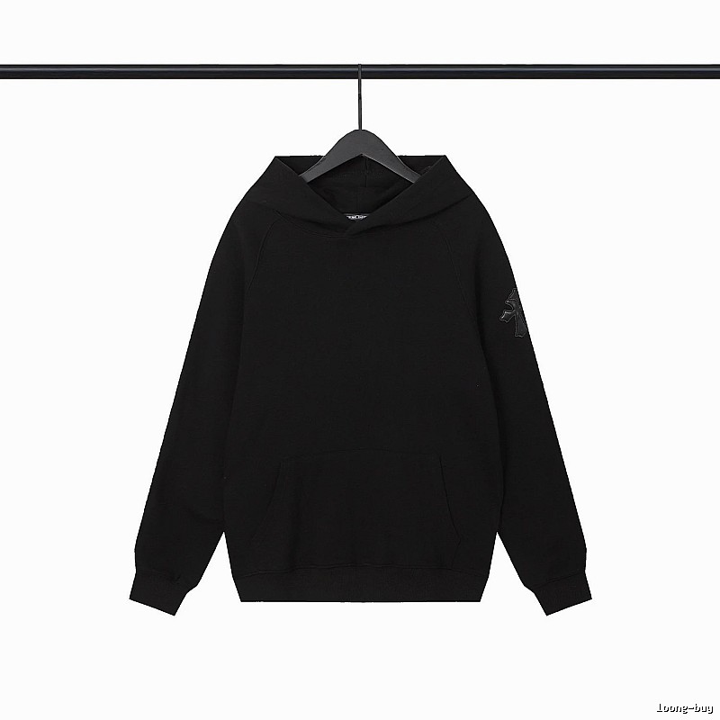 Chrome Hearts 2089-83 Black Cross Graphic Hoodie Active Casual