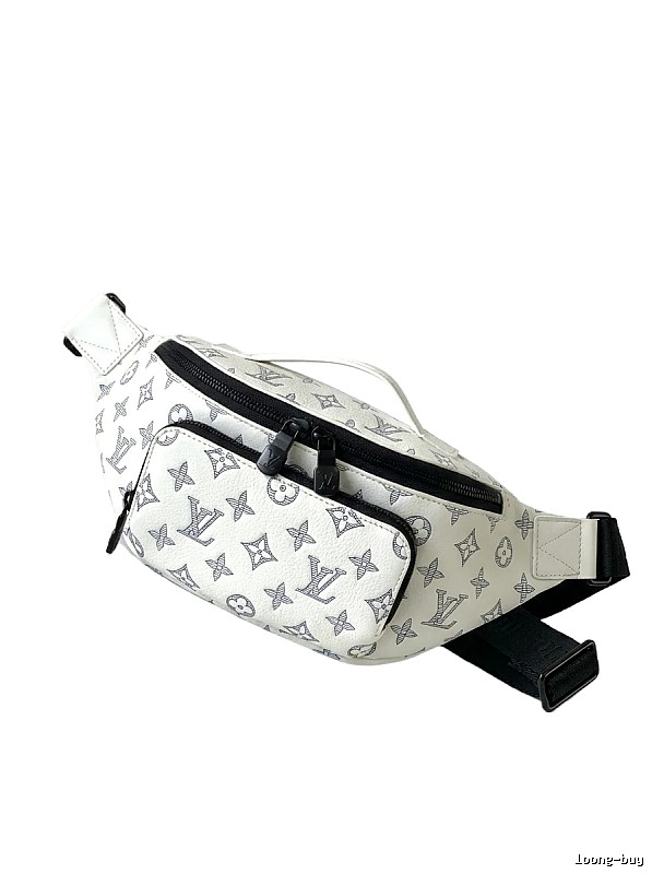 Classic LV Fashion White Waist Bag