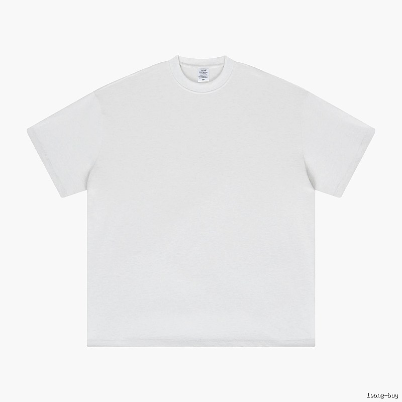 Classic Plain white T-shirt Minimal White Short for Daily Styling