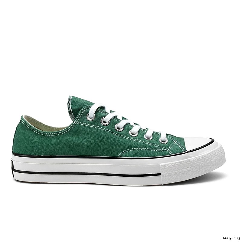 Converse classic green canvas shoes