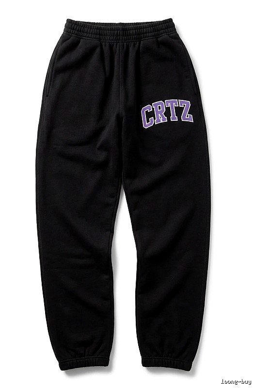 Corteiz CRTZ casual style black pants