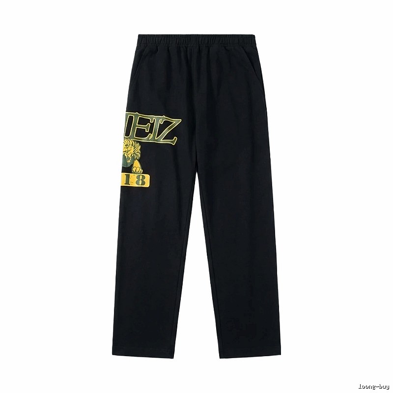 Corteiz Printed Trendy and Cool Style Black Pants
