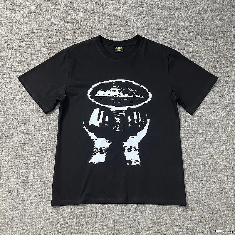 Corteiz Resort Logo T-shirt Black Corteiz for Travel Looks