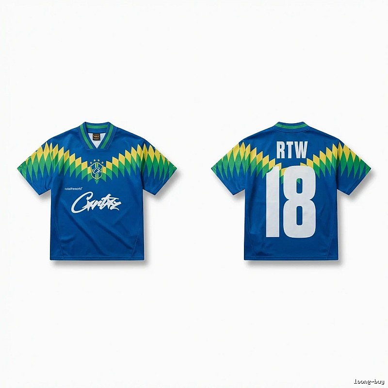Corteiz RTW Series Sporty Blue T-shirt